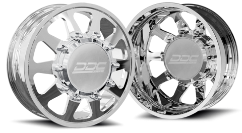 Dually Wheels The Ten Forged 20x8.25 8x170 Polished 99-04 Ford F-350 DDC Wheels