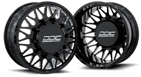 Dually Wheels The Mesh Forged 20x8.25 8x170 Black/Mill 99-04 Ford F-350 DDC Wheels