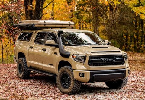 14-21 Tundra Step Edition Rock Sliders Kick Out Raw Cali Raised LED