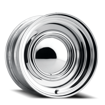 Steel Wheels 14x6 60 Chrome Smoothie Chrome 5 On 114.3  Bolt Pattern 6 Offset Allied Wheels