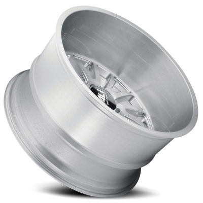 Cast Aluminum Wheels Summit 9110 SL 22x10 Brushed Brushed Silver 6 On 135 Bolt Pattern 0 Offset Cali Offroad Wheels