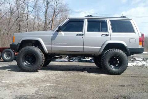 Jeep Adjustable Front Trackbar W/Bracket 1984-2001 XJ/ZJ Clayton Off Road