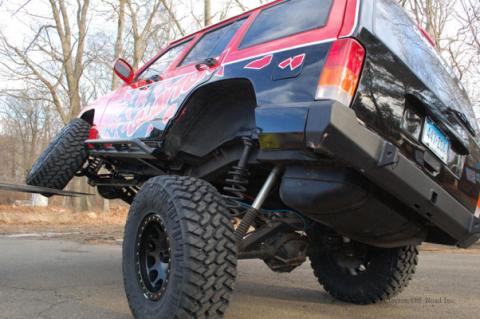 Jeep Cherokee Rear Long Arm Coil Conversion Kit 1984-2001 XJ Clayton Off Road