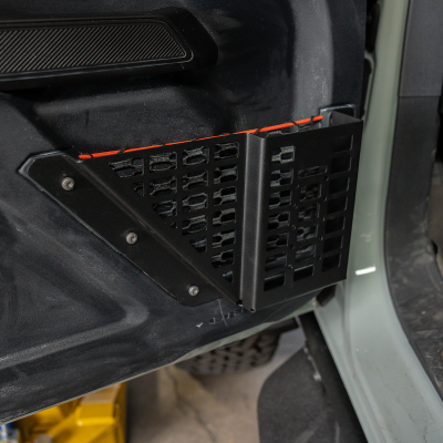 Front Door Molle Basket Fits 22-Present Ford Bronco Raptor Cali Raised LED