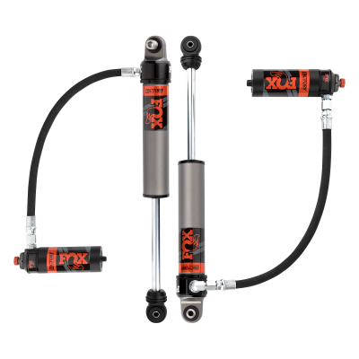 97-Up Y61 &amp; 88-97 Y60 Nissan Patrol Rear Factory Race 2.5 Remote Reservoir 0-2.5 Inch Lift Fox Offroad Shocks