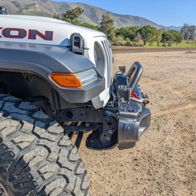 Jeep JL/JT Front Steel Bumper Mid Hoop Grimm Offroad