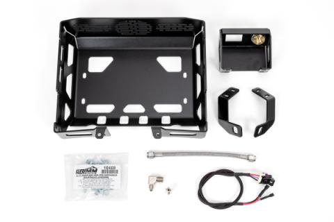 Jeep Wrangler JL/JLU &amp; Gladiator JT Arb Twin Compressor Under Seat Mounting Bracket Kit Grimm Offroad