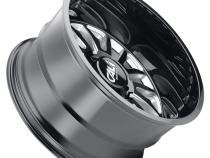 Cast Aluminum Wheels Summit 9110 GB-M 22x10 Milled Spokes Gloss Black 6 On 135 Bolt Pattern 0 Offset Cali Offroad Wheels