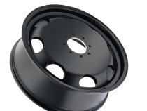 Dually Wheels Summit Dually 9110D MB 20x8.25 Matte Black 8 On 165.1 Bolt Pattern 100 Offset 116.7 Bore Cali Offroad Wheels