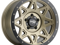 Dirty Life Race Wheels Theory 9305 Matte Gold W/Matte Black Lip 17X9 8-165.1 -12Mm 130.8Mm