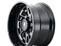 Blade AT1905 Gloss Black Milled 20X10 5-127 -24MM 78.1MM Off Road Wheels American Truxx