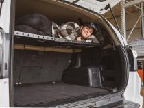 2010-2021 4Runner Interior Rear MOLLE Panel 3rd Row Seat Full Combo Rear Cargo Area Tray and Both Panels Cali Raised LED