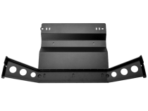 2005-2015 Toyota Tacoma Transfer Case Skid Plate - Steel Raw Cali Raised LED