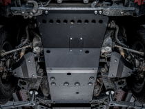 2016-Present Toyota Tacoma Complete Skid Plate Collection - Steel Raw Cali Raised LED