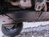 2014-Present 4Runner Transfer Skid Plate Aluminum/Raw Cali Raised LED