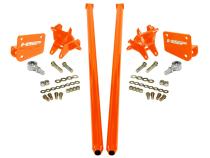 HSP Traction Bars For 2011-2017 Ford Powerstroke 6.7 Liter F250 F350 SRW Regular Cab Long Bed-Silk Stain Black