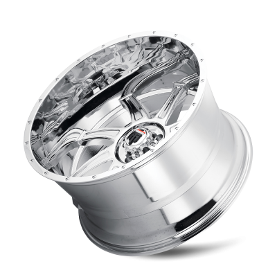 Vortex AT162 Chrome 22X12 5-139.7 -44MM 87.1MM Off Road Wheels American Truxx