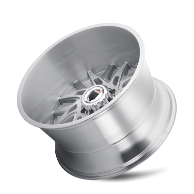 DNA AT184 Brushed Milled 22X12 5-127 -44MM 78.1MM Off Road Wheels American Truxx