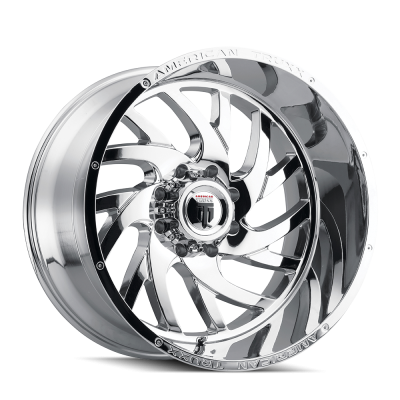 Xclusive AT1907 Chrome 24X14 5-139.7 -76MM 87.1MM Off Road Wheels American Truxx