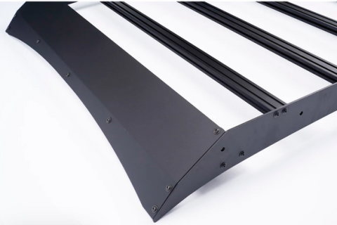 2014-2021 Tundra Crew Max Premium Roof Rack - 52 in Dual Row Spot Beam No Switch No Lights Cali Raised LED