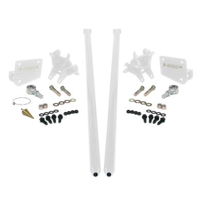 HSP Traction Bars For 2011-2017 Ford Powerstroke 6.7 Liter F350 DRW Crew Cab Long Bed-Flag Red