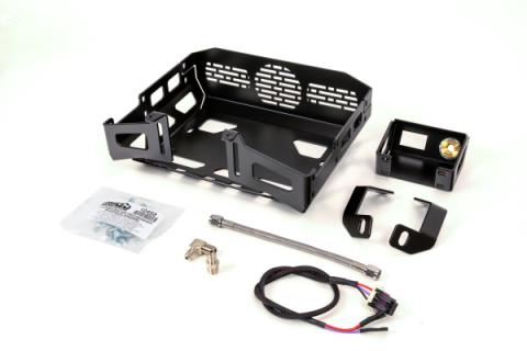 Jeep Wrangler JL/JLU &amp; Gladiator JT Arb Twin Compressor Under Seat Mounting Bracket Kit Grimm Offroad