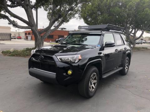 03-21 4Runner 52 Inch Curved LED Light Bar Roof Mounting Brackets Cali Raised LED