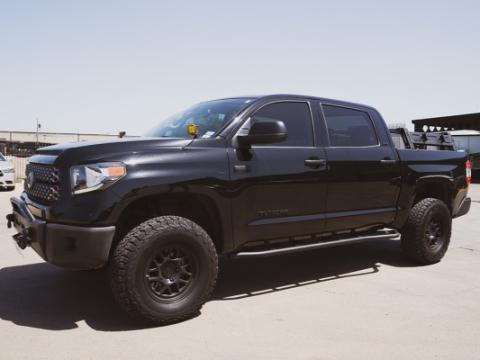 14-21 Tundra Trail Edition Rock Sliders No Kick Out Raw Cali Raised LED