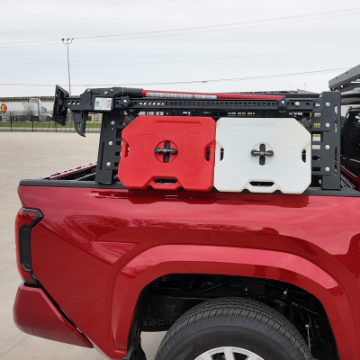Overland Bed Rack For 24-Present Toyota Tacoma/Long Bed Low Profile Rack Cali Raised LED