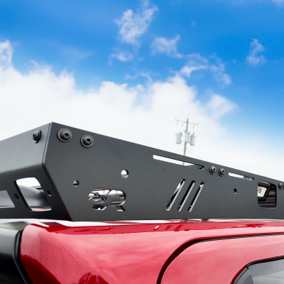 Premium Roof Rack For 24 Toyota Tacoma - Yes Lighting Cut Out Cali Raised LED