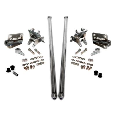 HSP Traction Bars For 2011-2017 Ford Powerstroke 6.7 Liter F250 F350 SRW Extended Cab Short Bed-M&amp;M Orange