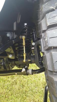 Jeep Wrangler 3 1/4 Inch Tall Front Bump Stops 1984+ TJ/LJ/XJ/ZJ/JK/JL/JT Clayton Off Road