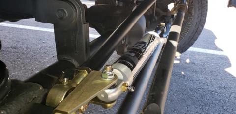 Jeep Wrangler Steering Stabilizer Relocation Bracket 2007-2018+ JK/JL/JT Clayton Off Road