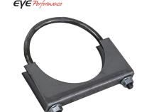 Exhaust Clamp 3.5 Inch Standard Steel U-Bolt Saddle Clamp Diamond Eye