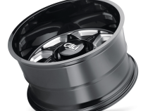 Cast Aluminum Wheels Sevenfold 9111 GB 20x12 Milled Spokes Gloss Black 6 On 135 Bolt Pattern -51 Offset Cali Offroad Wheels