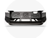 16-Up Tacoma Stealth Bumper 32 Inch LED Bar Combo Beam No Switch 32 Inch Combo Beam with Relocation Mounts No Switch No Winch No D-Ring Cali Raised LED