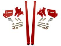 HSP Traction Bars For 2011-2017 Ford Powerstroke 6.7 Liter F250 F350 SRW Extended Cab Short Bed-M&amp;amp;M Orange