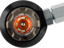 Shock Absorber 18-On Jeep Wrangler JL Front 2.5 Truck Performance Elite Series Remote Reservoir 4.5-6 Inch Lift Dual Speed Compression Kit FOX