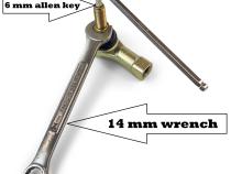 Jeep Gladiator Adjustable Rear Sway Bar End Links 2020+ JT Clayton Off Road