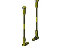 Jeep Gladiator Adjustable Rear Sway Bar End Links 2020+ JT Clayton Off Road